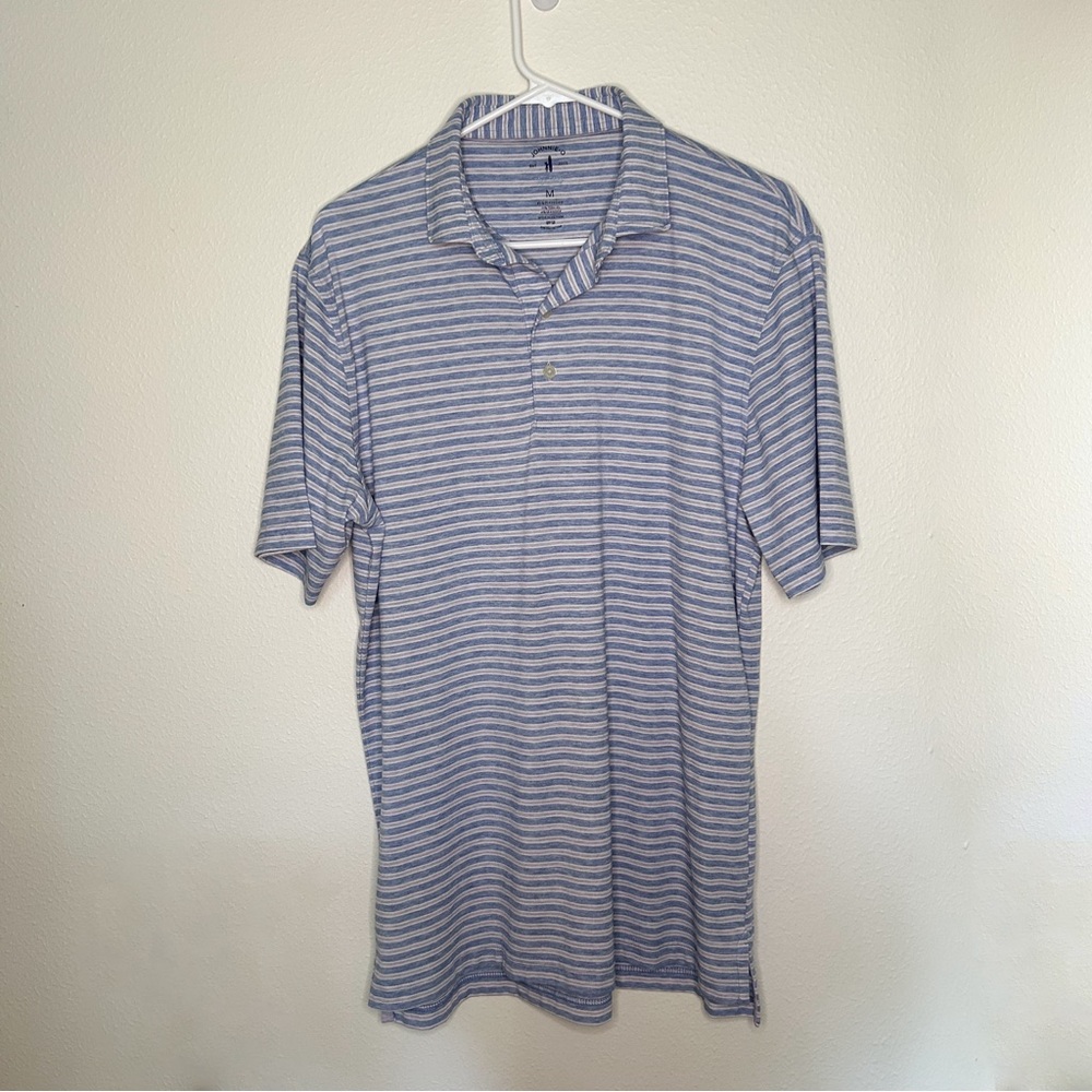 Johnnie-O Men’s Top Shelf Performance Striped Polo